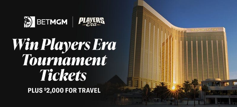 Your Shot at Players Era Tournament Tickets